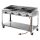 Hendi 149614 Grillsütő, gázüzemű, 4 égővel, gördíthető