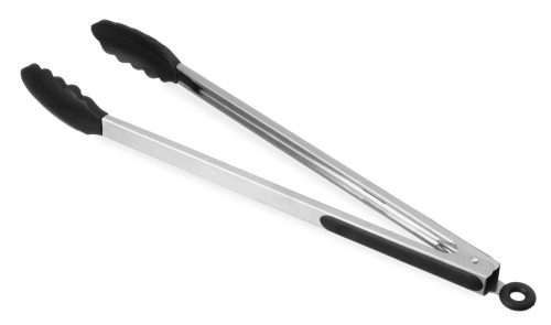 Hendi 171325 rozsdamentes tálalócsipesz, szilikon fejjel 40 cm