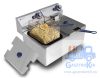 Hendi 205853 Elektromos olajsütő 2x6 literes