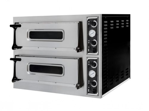 Hendi 226698 Pizzasütő BASIC 44, 8 x 32 cm pizza sütéséhez
