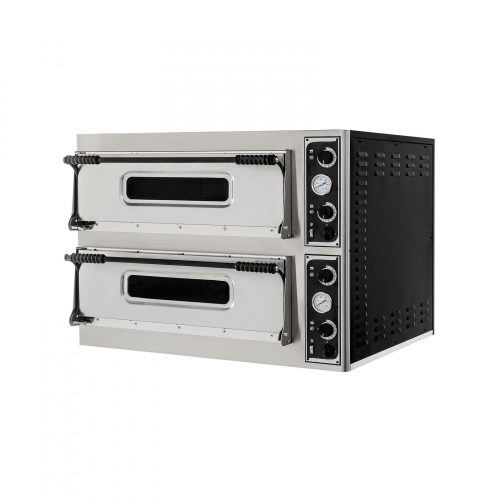 Hendi 226995 Pizzasütő BASIC XXL 66,  6+6 35 cm pizza sütéséhez