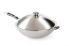 Hendi 239773 Rozsdamentes wok serpenyő, 36 cm