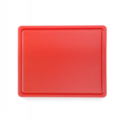 Hendi 826119 HDPE Vágólap, GN 1/2 méret, piros